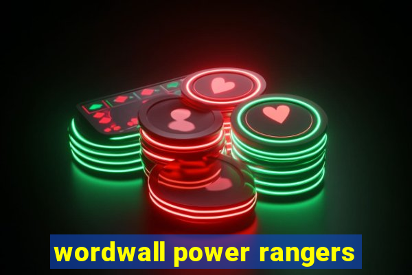 wordwall power rangers